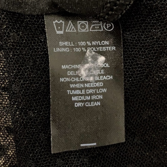 NAO Lace & Mesh Tiered Romantic Cocktail Dress - Picture 7 of 7